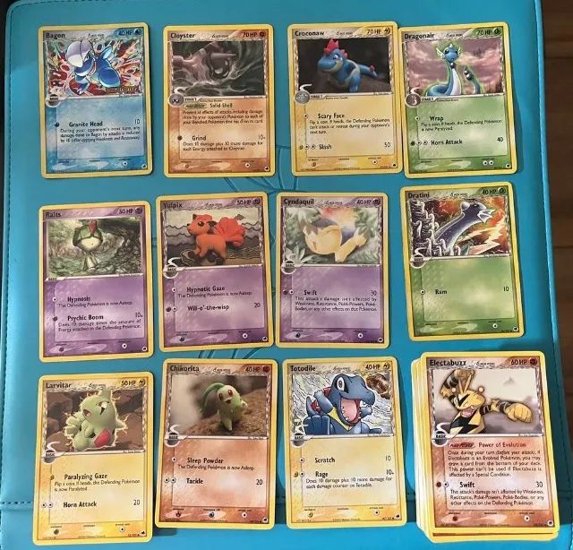 lote 71 cartas vintage dragon frontier