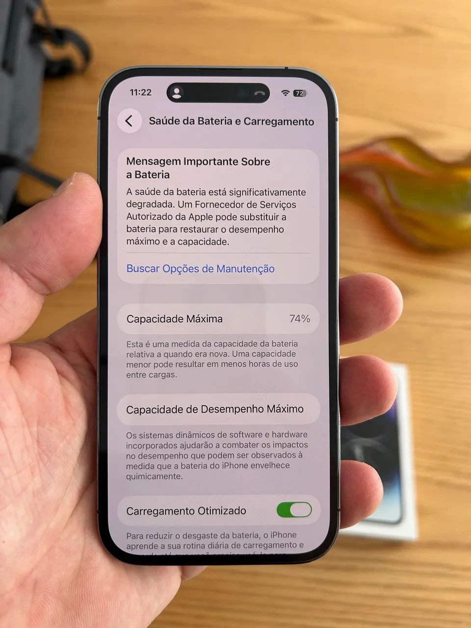 iPhone 14 pro 256Gb, Desbloqueado e-sim - Foto 4