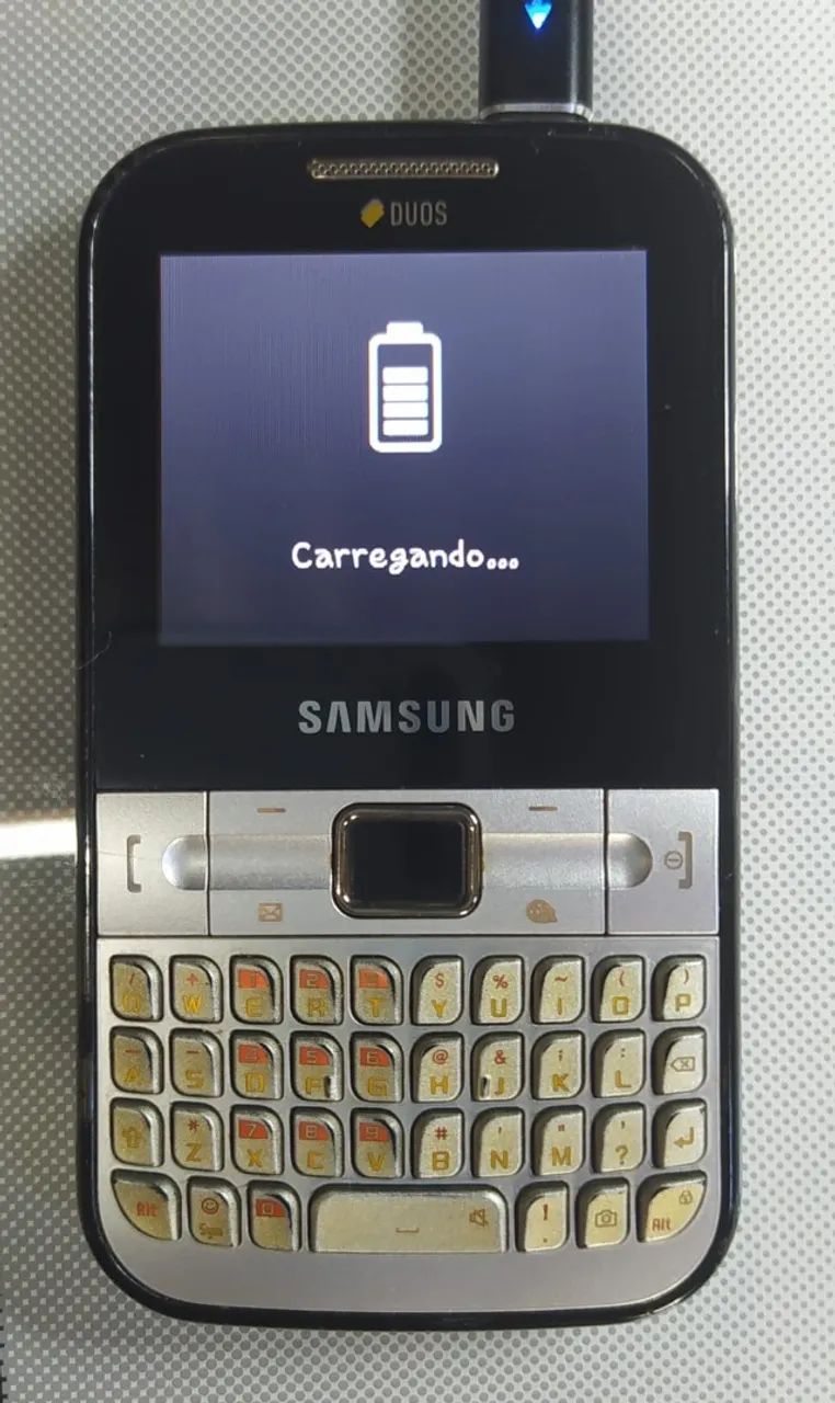 SAMSUNG C3222 PRATA COM PRETO RARIDADE - Foto 2