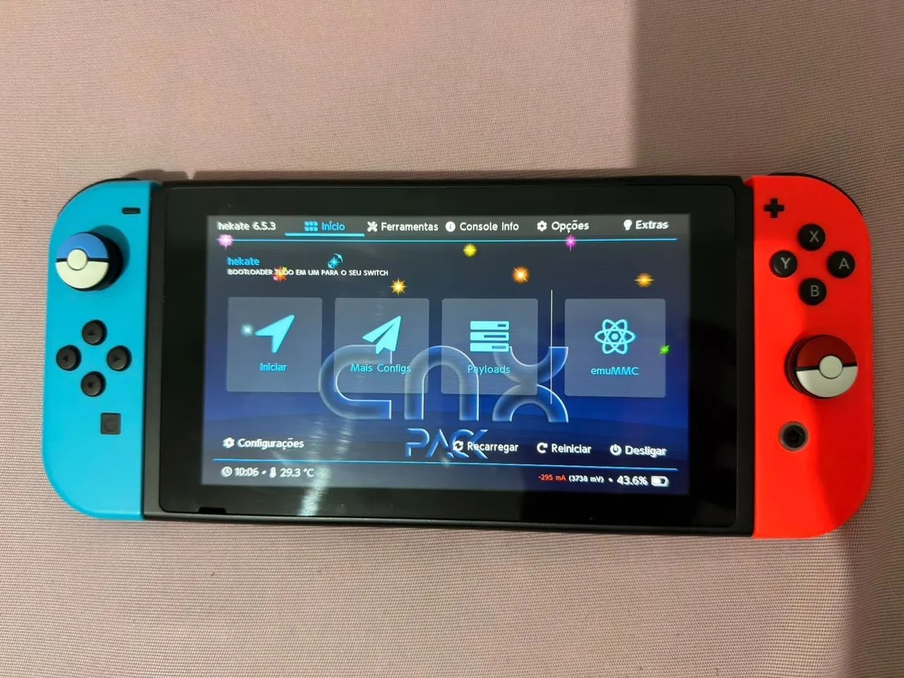 Nintendo Switch V2 desbloqueado