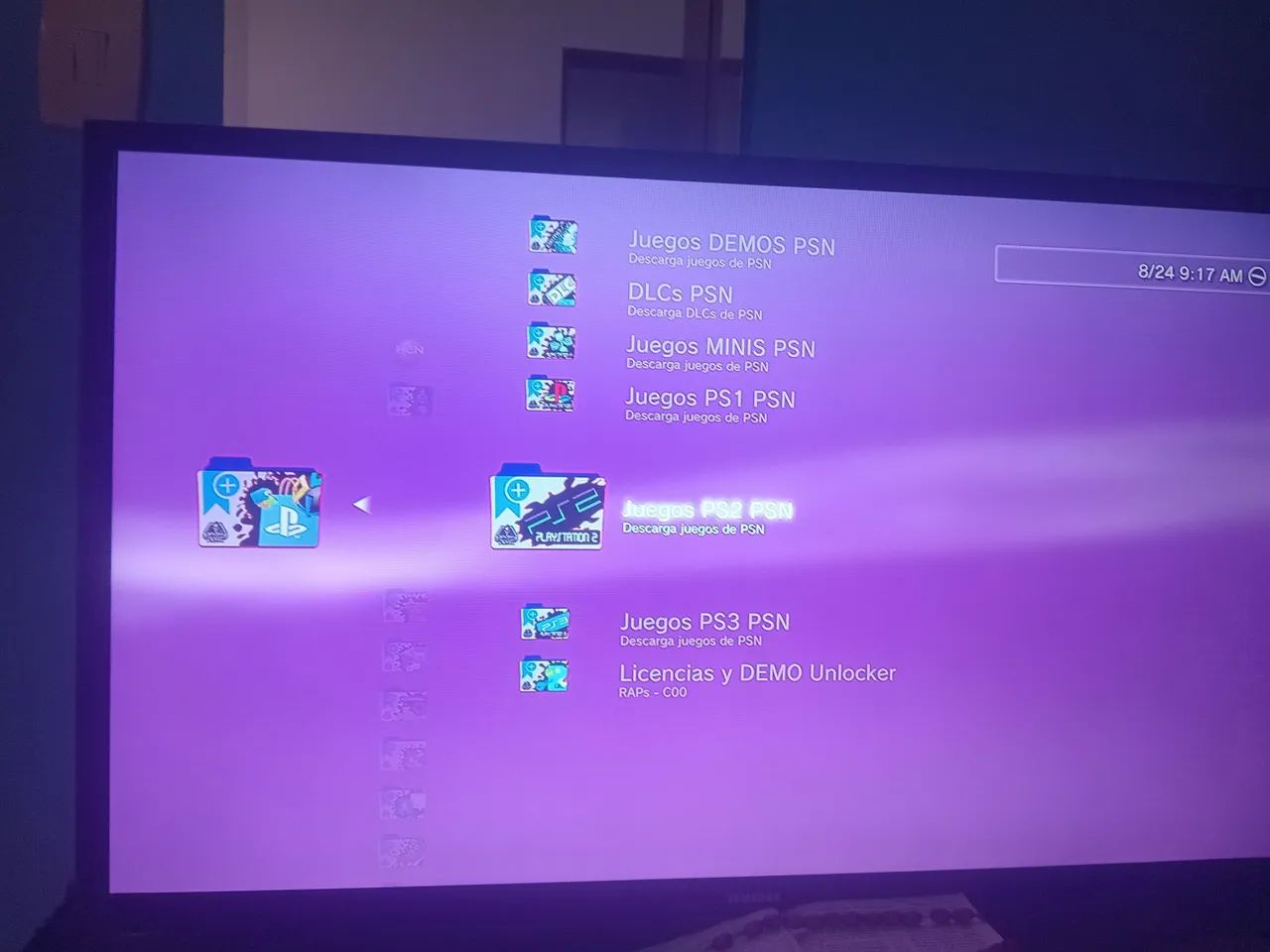 PS3 DESBLOQUEADO,COM MAIS DE 2000 MIL JOGOS,PS3,PS1,PS2 E MAIS. - Foto 3