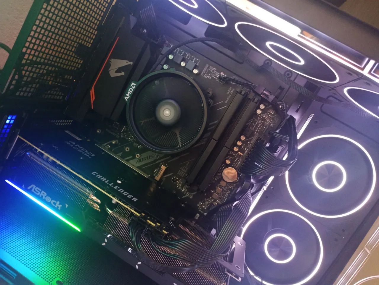 Kit Ryzen 5 5500 + B550m Aorus + 16gb