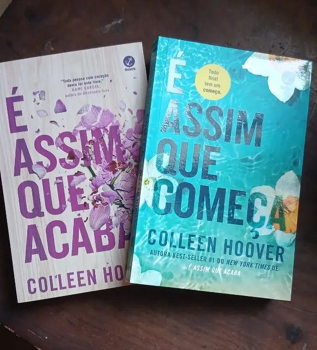Duologia É assim que Acaba - Collen Hoover 