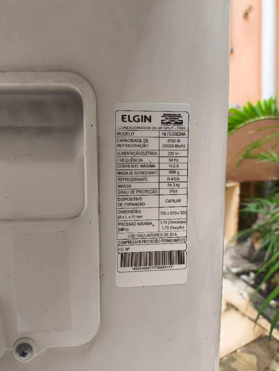 Ar condicionado Split Elgin de 30.000 BTUs  - Foto 4