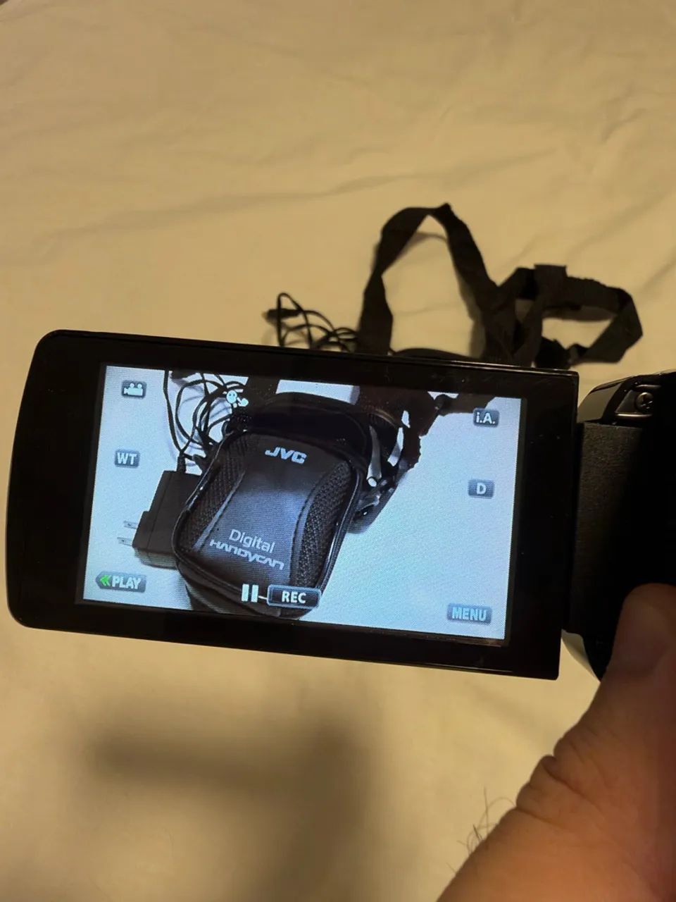 Filmadora JVC Everio GZ-EX250BU + Case + Acessórios Originais