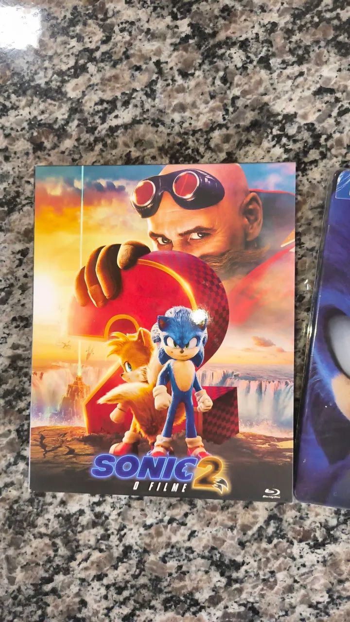 Stellbook+Blu-ray Sonic 1 e 2 - Foto 2