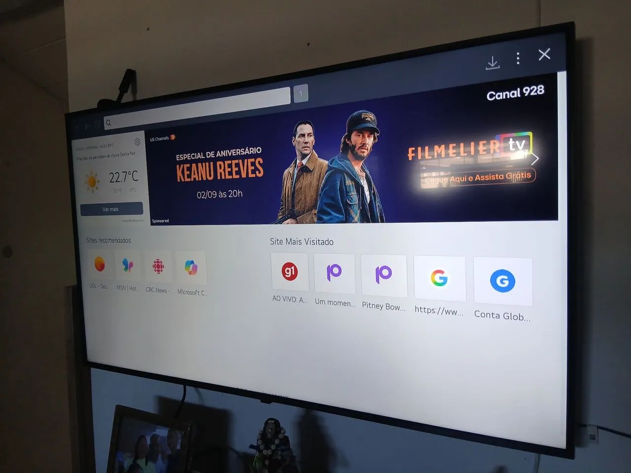 Smart TV LG WEBOS 50" - Foto 2