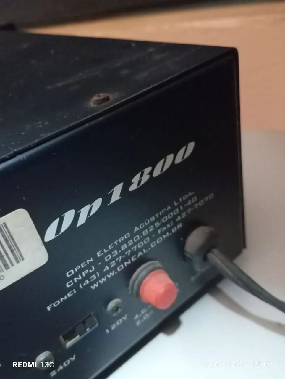 Potência Oneal OP1800  127/220v