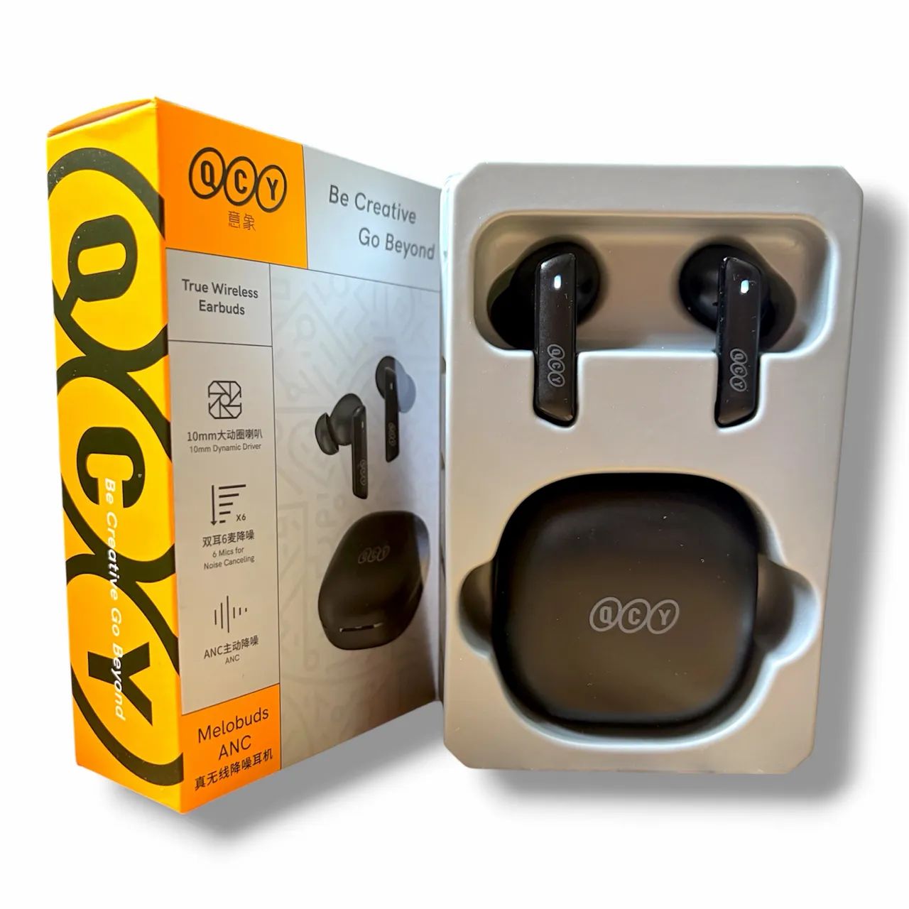 Fone Bluetooth QCY HT05 MeloBuds Com Cancelamento de Ruído