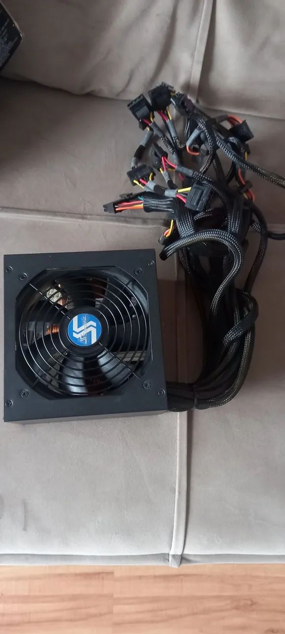 Fonte Seasonic 430W Usada  Funcionando Perfeitamente - Foto 5