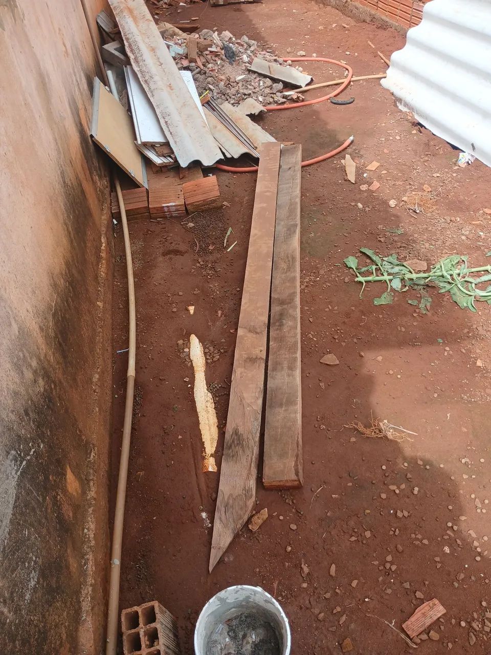 Vigas de peroba 2,10mt