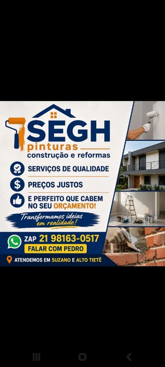 Reformas e pinturas 