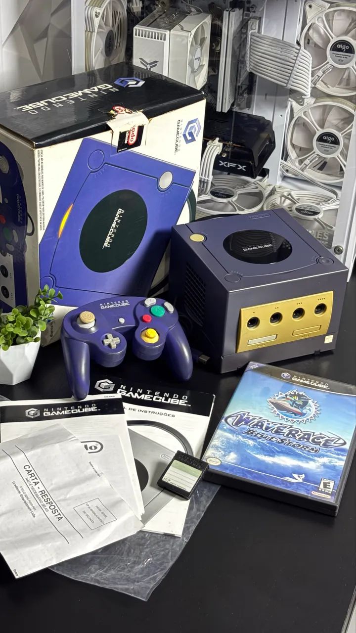 GAME CUBE CIB C/ SERIAL BATENDO!!!