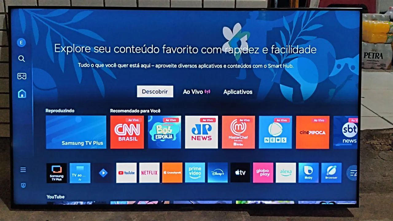 Tv Smart Samsung 50 Polegadas 4k Ultra HD Completa Top de Verdade! - Foto 3