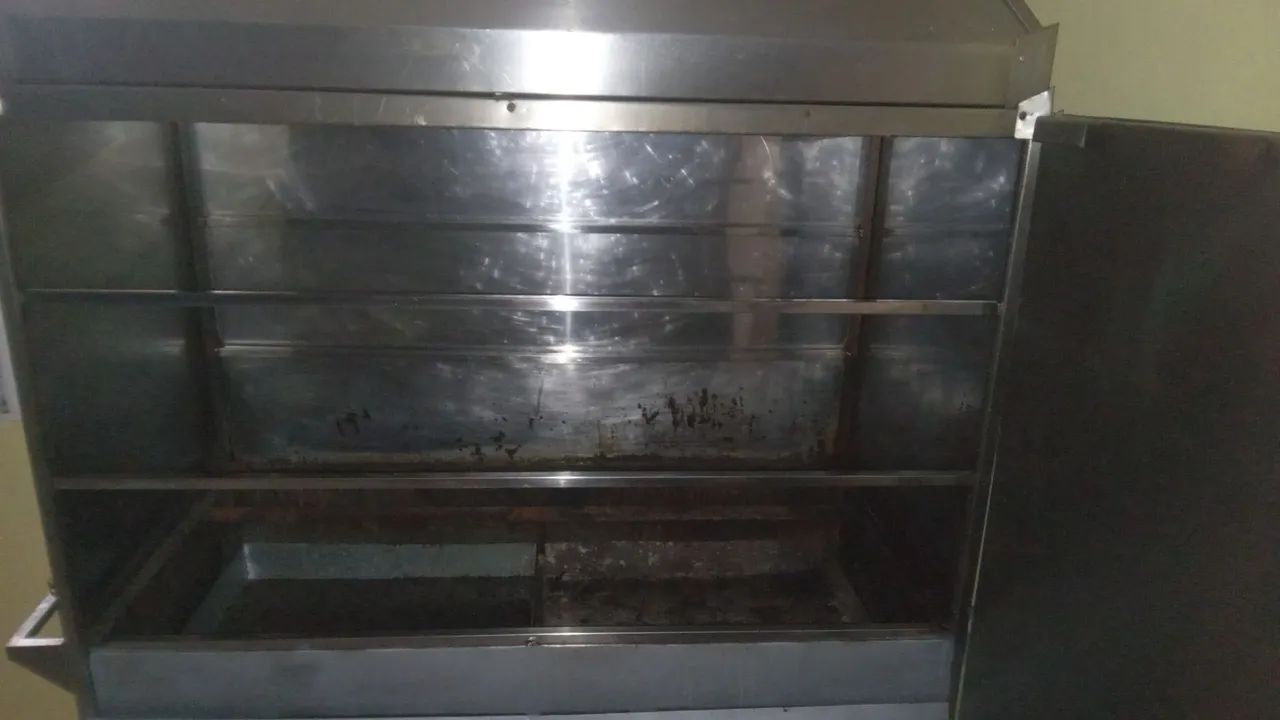 Churrasqueira grande em inox  - Foto 2