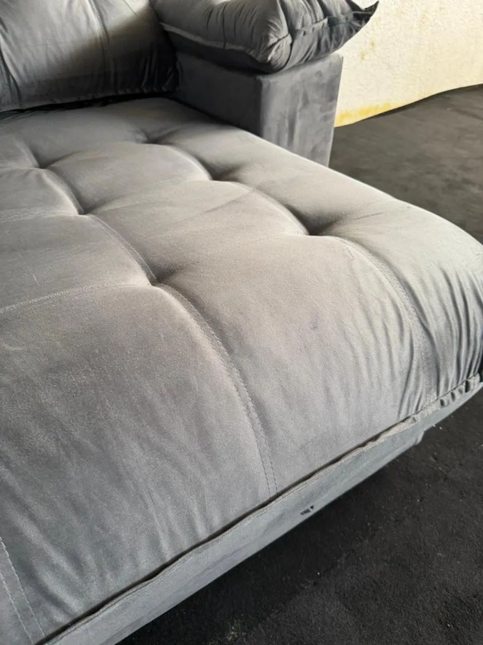 Sofá Retrátil e Reclinável 2.90cm pillow top 30cm, Mola ensacada - Foto 3