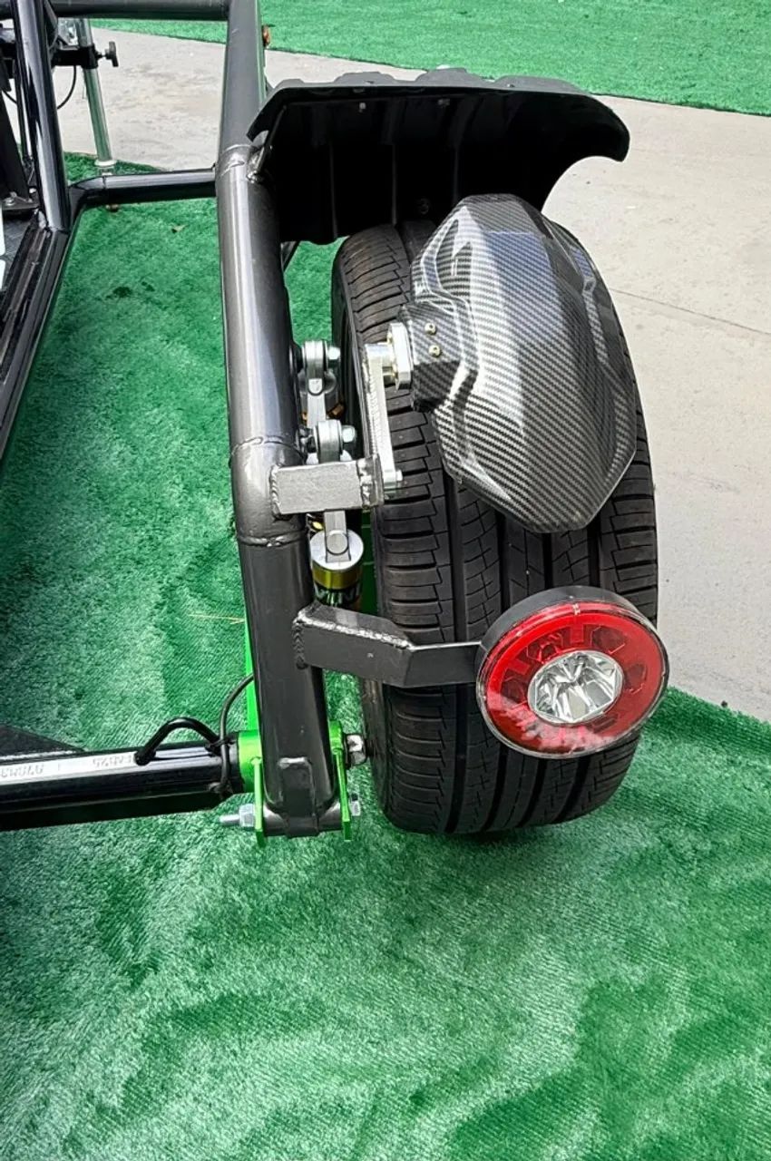 Carretinha basculante TOP!!! (reboque) para moto - Foto 9