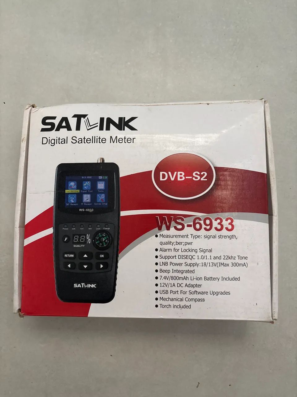SATLINK WS-6933 LOCALIZADOR DE SATÉLITE  - Foto 4