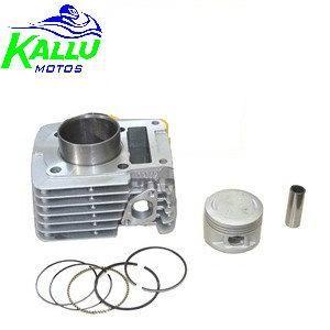 Kit cilindro fan titan 150 original honda completo - Foto 3