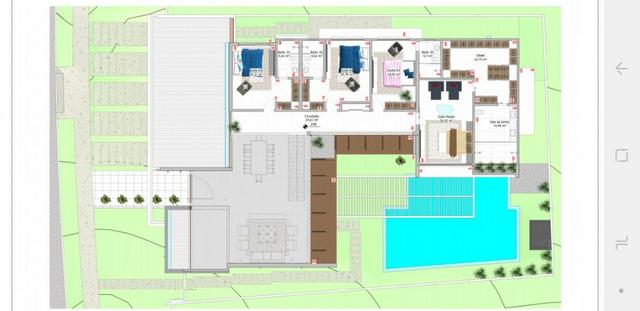 Condomínio Florais dos Lagos, casa Sobrado com 4 suites, em fase de construção - Foto 15