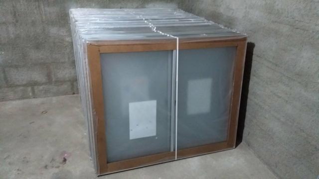 ÚLTIMAS Janela de alumínio R$195,00 1/120 novas