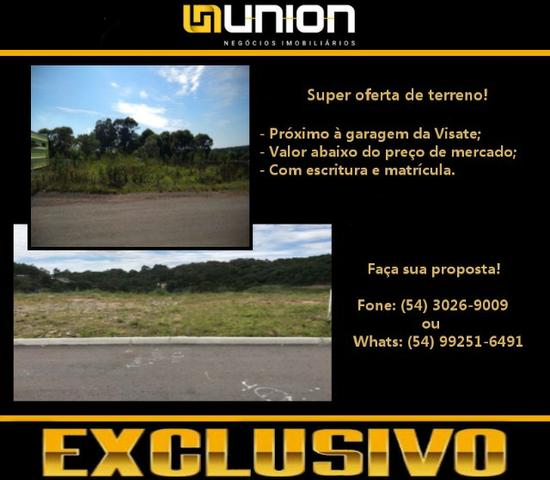 Exclusividade Imóveis Union! Terrenos com escritura e com possibilidade de parcelamento!