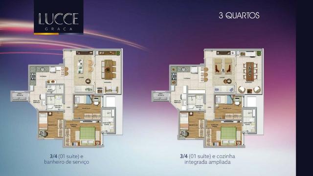 Lançamento na Graça 3/4 com 1 ou 2 suítes Moderno e Inovador - Foto 4