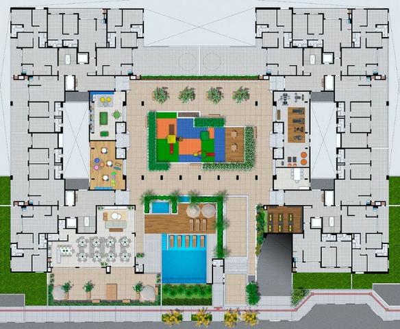 Apto 2 dorm, com suite, ao lado Floripa Shopping Ref. 29440 - Foto 13
