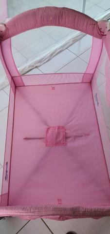 Vende-se berço portátil desmontável burigotto Rosa - Foto 6