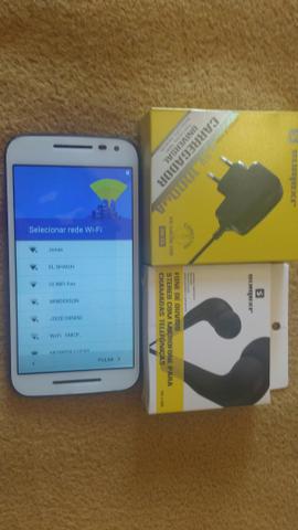 Vendo moto G3 barato completo e novo - Foto 4