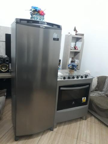 Geladeira e fogão inox - Foto 3