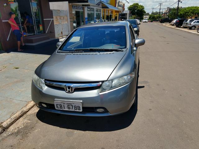 Honda Civic 2008 lxs prata automático - Foto 6