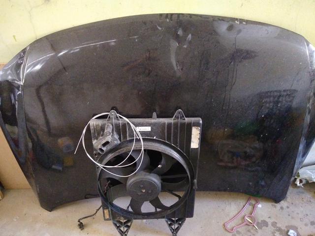 Capô de Vw Gol G6 Rallye e Eletroventilador