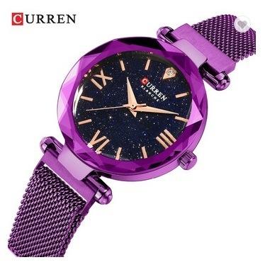 Relógio Luxo Curren Feminino - Foto 3
