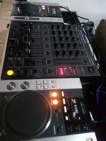 O par cdj 200 da Pioneer e kaiser - Foto 2