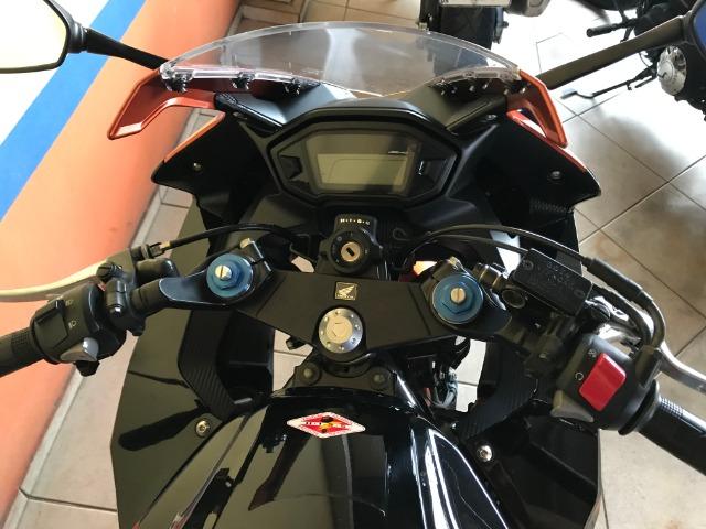 Cbr 500r 2016 preta-laranja - Foto 3