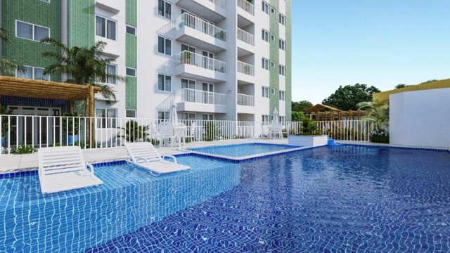 / Aquarela Parque / Na planta - 2 ou 3/4 com suíte e varanda - Foto 8