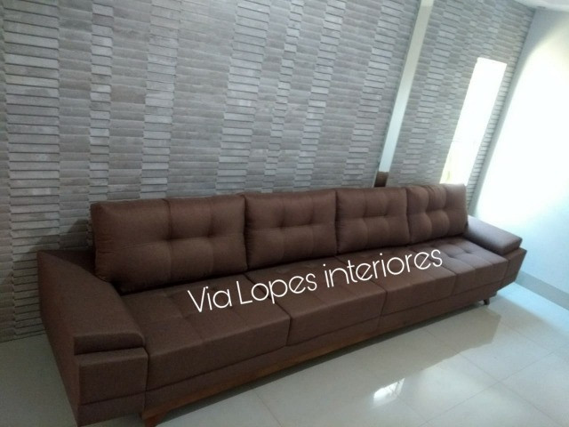 Sofa barcelona griffe de 3m aqui na Via Lopes Interiores wpp 62 9 * - Foto 2