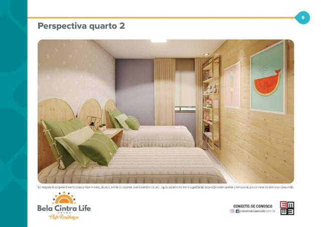 Condominio bela cintra life, escudo construções - Foto 2