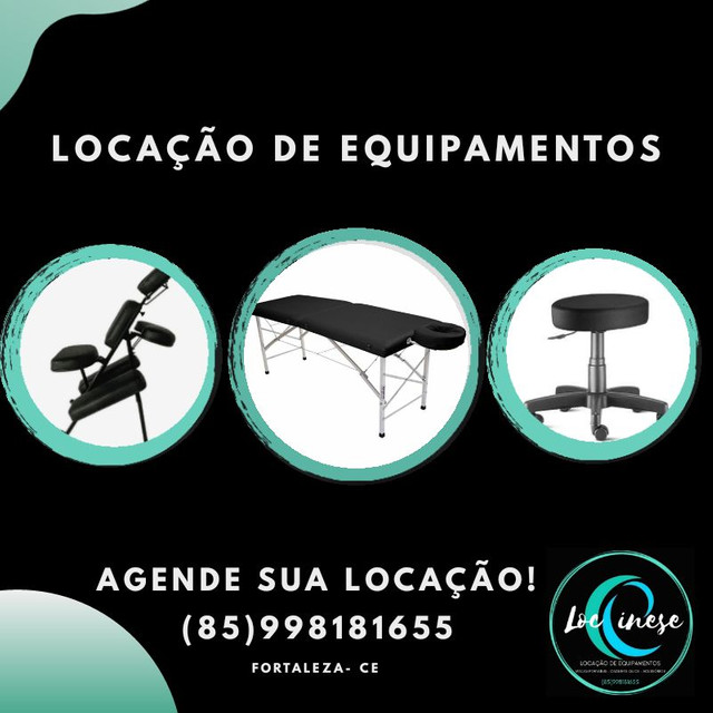 Locação de cadeira de massagem quick - Foto 2