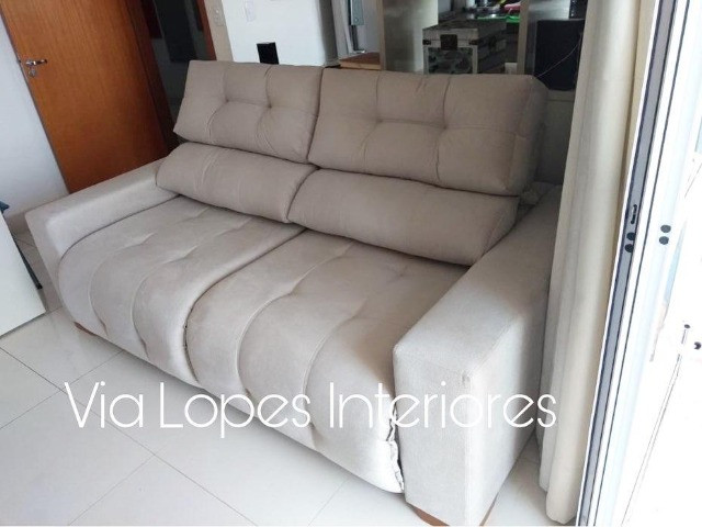 Sofa barcelona normal sobre medidas aqui na Via Lopes Interiores wpp 62 9 *