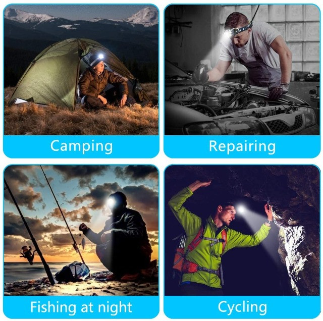 Farol Recarregável à Prova d'água para Camping, Caminhadas, ao ar livre - Foto 6