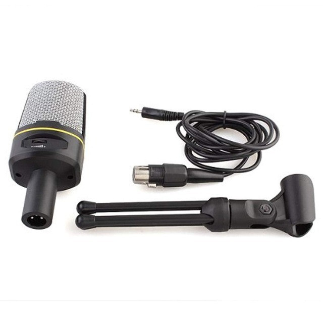 Microfone Condensador Youtuber C/ Suporte Andowl Qy-920 - Foto 4