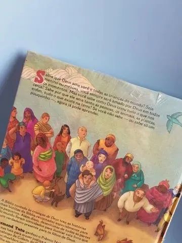 Bíblia Contada as Crianças de Deus | Capa Dura NOVA  - Foto 2
