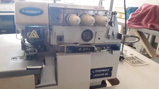 Máquina Overloque Industrial. Lanmax /BK