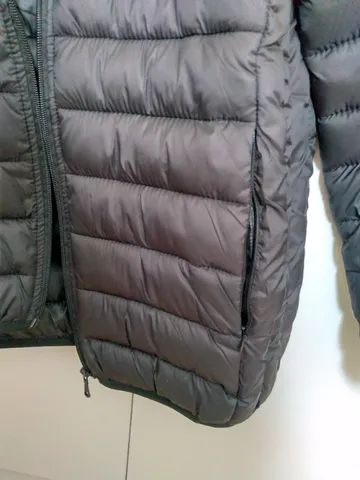 Jaqueta acolchoada puffer preta - Tam G - Foto 4