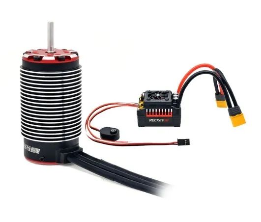 Combo Rocket 6s - Esc 150A e Motor 1850KV Para Rc Automodelo 1/8 - Zerado!