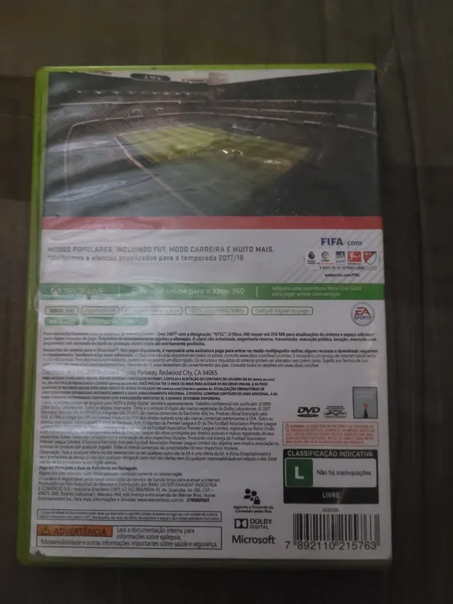 Jogo Xbox 360 Futebol  Jogo de Videogame Xbox 360 Usado 50968876