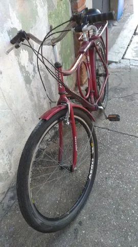 Bicicleta Barra forte 21 marchas boa - Foto 5