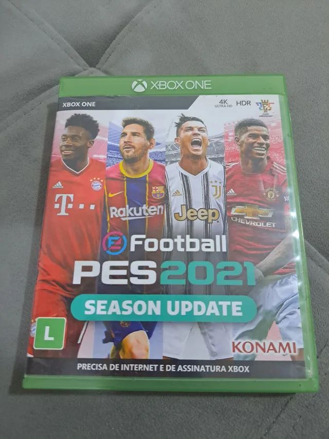 Efootball Pes 2021 Season Update Ps4 Mídia Física Novo Ptbr